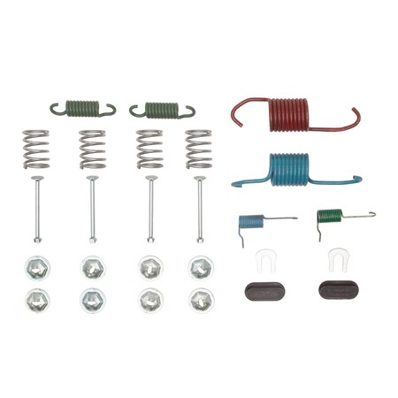 Dynamic Friction Co Drum Brake Hardware Kit, Rear 370-72000